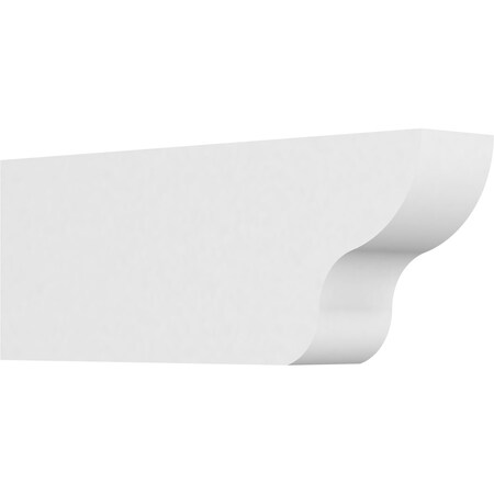 Ekena Millwork Standard Greensboro Architectural Grade PVC Rafter Tail, 3"W X 6"H X 16"L RFTP03X06X16GRN